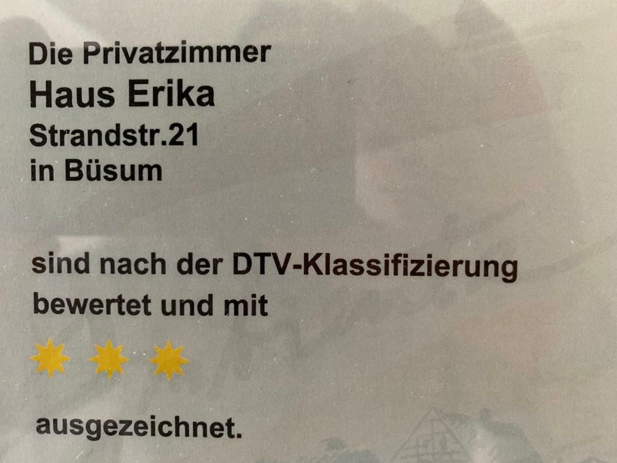 Pension Erika Busum Bagian luar foto